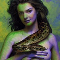 Girl With Snake