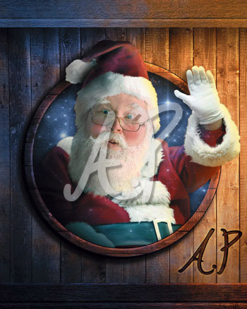 Santa Claus Waving